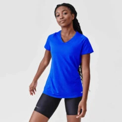 Kalenji T-shirt Manches Courtes Running Respirant Femme - Dry Corail -Kalenji 8666208
