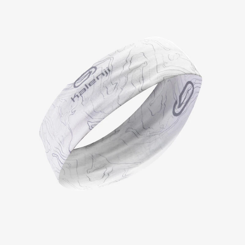 Kalenji BANDEAU RUNNING MULTI-FONCTIONS BLANC GRAPHIC TRAIL 4 Kalenji BANDEAU RUNNING MULTI-FONCTIONS BLANC GRAPHIC TRAIL – Image 2