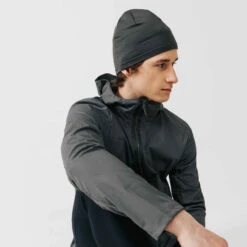 Kalenji BONNET CHAUD RUNNING RUN WARM + KAKI -Kalenji bonnet chaud running run warm noir chine 2
