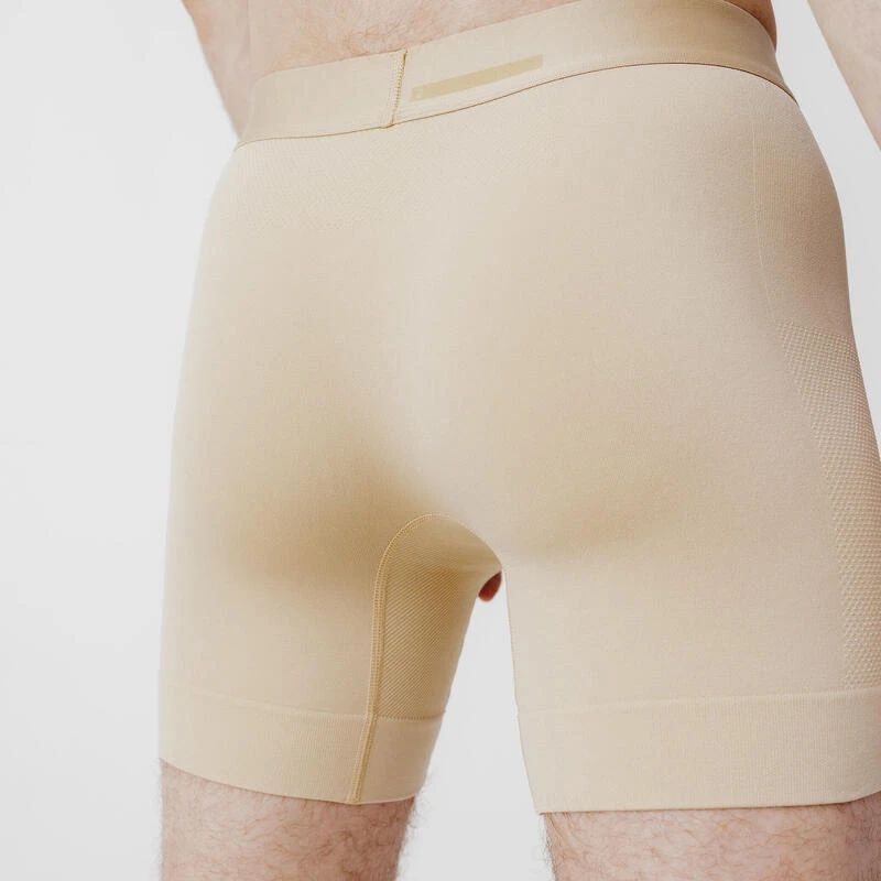 Kalenji BOXER DE RUNNING HOMME DRY PERF 900 BEIGE 4 Kalenji BOXER DE RUNNING HOMME DRY PERF 900 BEIGE – Image 2
