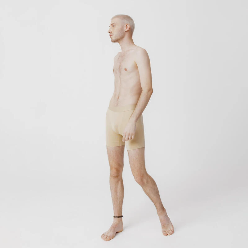 Kalenji BOXER DE RUNNING HOMME DRY PERF 900 BEIGE 7 Kalenji BOXER DE RUNNING HOMME DRY PERF 900 BEIGE – Image 5