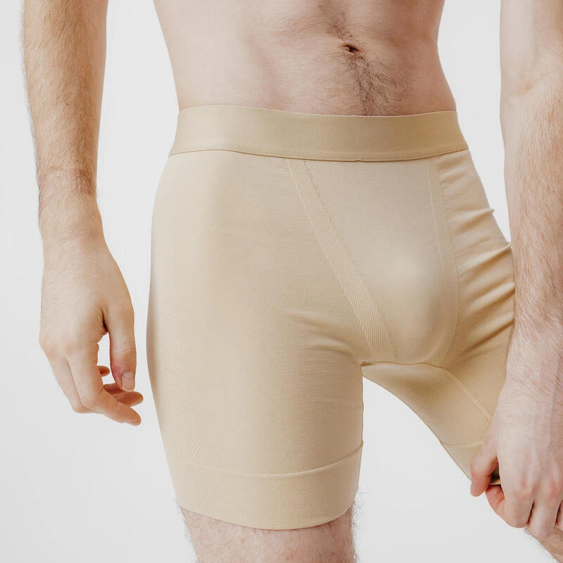 Kalenji BOXER DE RUNNING HOMME DRY PERF 900 BEIGE 3 Kalenji BOXER DE RUNNING HOMME DRY PERF 900 BEIGE