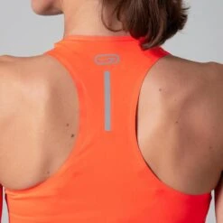 Kalenji BRASSIERE D'ATHLETISME FEMME BLEUE ET ORANGE -Kalenji brassiere dathletisme femme bleue et orange 6