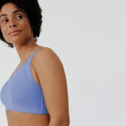 Kalenji Brassière Invisible Avec Coques Maintien Fort Femme - Bleu -Kalenji brassiere invisible avec coques maintien fort femme bleu 8