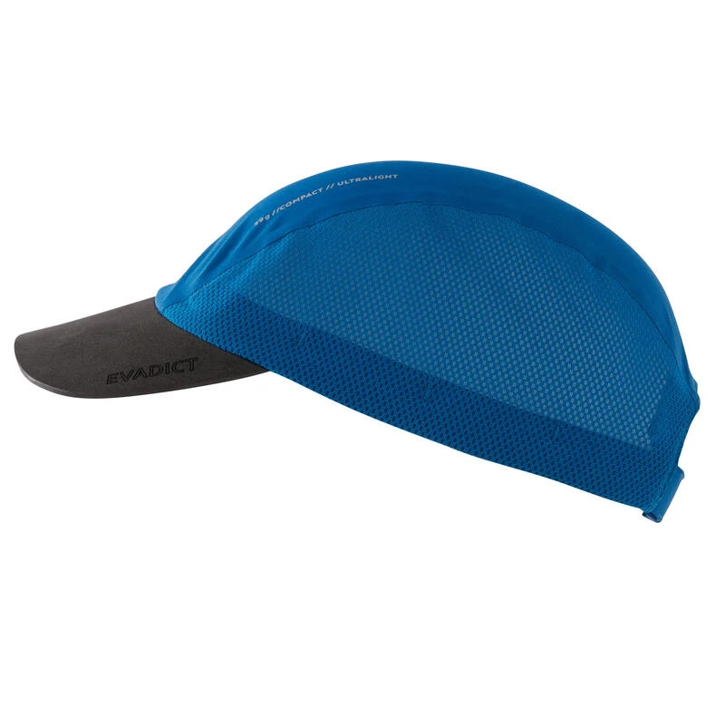 Kalenji CASQUETTE TRAIL RUNNING MODULABLE SAHARIENNE BLEU 3 Kalenji CASQUETTE TRAIL RUNNING MODULABLE SAHARIENNE BLEU
