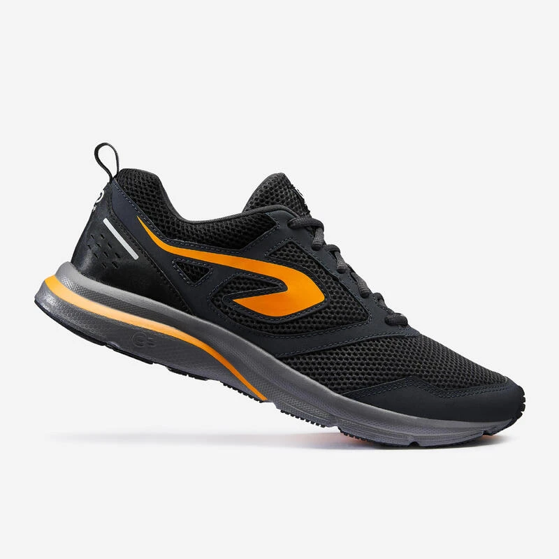 Kalenji CHAUSSURE DE RUNNING HOMME RUN ACTIVE NOIR ORANGE 3 Kalenji CHAUSSURE DE RUNNING HOMME RUN ACTIVE NOIR ORANGE