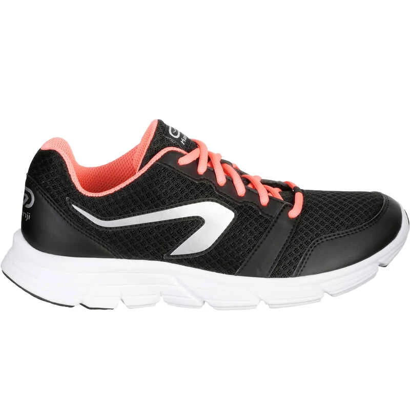 Kalenji CHAUSSURE JOGGING FEMME RUN ONE PLUS NOIR CORAIL 4 Kalenji CHAUSSURE JOGGING FEMME RUN ONE PLUS NOIR CORAIL – Image 2
