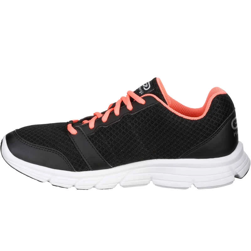 Kalenji CHAUSSURE JOGGING FEMME RUN ONE PLUS NOIR CORAIL 5 Kalenji CHAUSSURE JOGGING FEMME RUN ONE PLUS NOIR CORAIL – Image 3