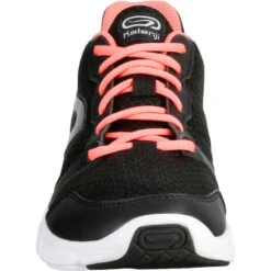 Kalenji CHAUSSURE JOGGING FEMME RUN ONE PLUS NOIR CORAIL 14 Kalenji CHAUSSURE JOGGING FEMME RUN ONE PLUS NOIR CORAIL -Kalenji chaussure jogging femme run one plus noir corail 3