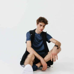 CHAUSSURES DE RUNNING HOMME KALENJI RUN 100 BLUE JEAN -Kalenji chaussure jogging homme run 100 gris 12