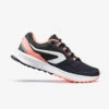 CHAUSSURES DE RUNNING FEMME KALENJI RUN ACTIVE GRIP GRIS CORAIL -Kalenji chaussures de running femme kalenji run active grip gris corail