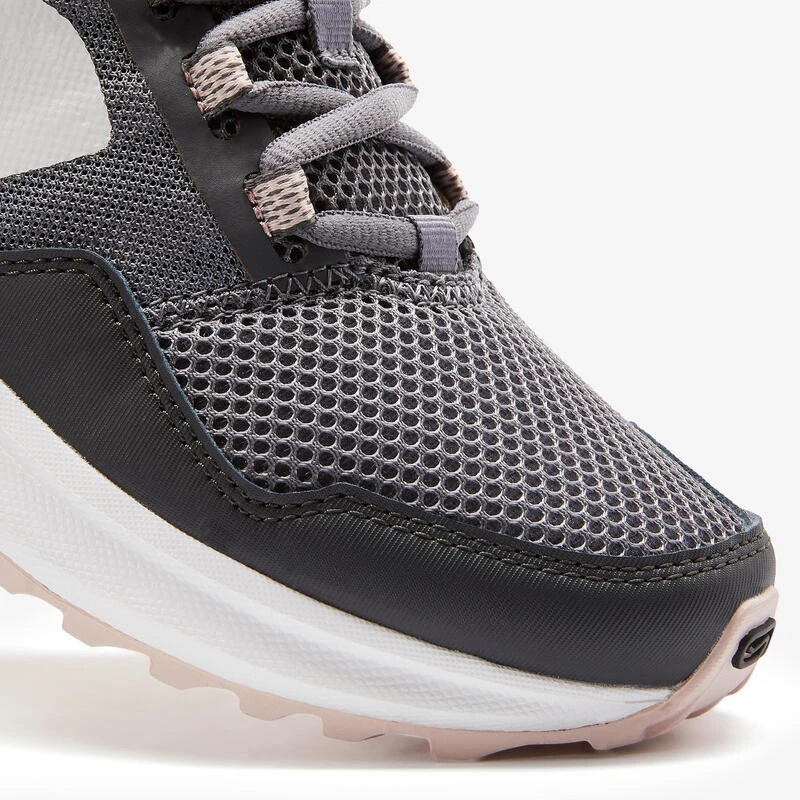 CHAUSSURES DE RUNNING FEMME KALENJI RUN ACTIVE GRIP GRIS ROSE 6 CHAUSSURES DE RUNNING FEMME KALENJI RUN ACTIVE GRIP GRIS ROSE â Image 4