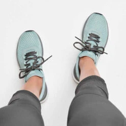 CHAUSSURES DE RUNNING FEMME KALENJI RUN SUPPORT KAKI 23 CHAUSSURES DE RUNNING FEMME KALENJI RUN SUPPORT KAKI -Kalenji chaussures jogging femme run support gris corail 8