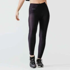 Kalenji Legging Long Running Femme - Dry Noir