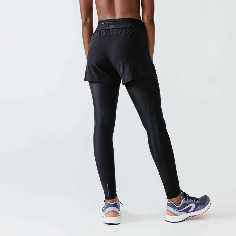 Kalenji Short Running Legging Intégré Femme - Dry + Noir 8 Kalenji Short Running Legging Intégré Femme - Dry + Noir – Image 6
