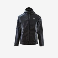 Kalenji Coupe Vent Enfant Club Personnalisable Noir