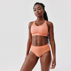 Kalenji Culotte Sans Coutures Femme - Rose Corail -Kalenji culotte sans coutures femme rose corail 2