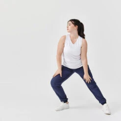 Kalenji Débardeur Respirant Running Femme - Dry Blanc -Kalenji debardeur respirant running femme dry blanc 2