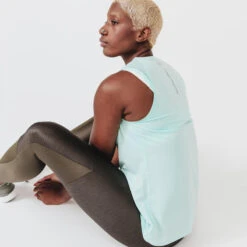 Kalenji Débardeur Respirant Running Femme - Dry Vert Clair 12 Kalenji Débardeur Respirant Running Femme - Dry Vert Clair -Kalenji debardeur respirant running femme dry vert clair 4