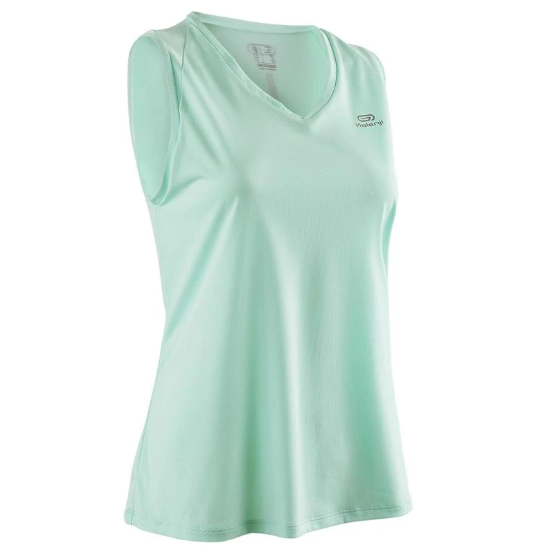 Kalenji Débardeur Respirant Running Femme - Dry Vert Clair 8 Kalenji Débardeur Respirant Running Femme - Dry Vert Clair – Image 6