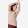 Kalenji Débardeur Respirant Running Femme - Soft Beige 2 Kalenji Débardeur Respirant Running Femme - Soft Beige -Kalenji debardeur respirant running femme soft beige
