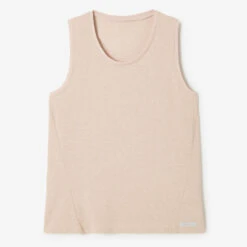 Kalenji Débardeur Respirant Running Femme - Soft Beige -Kalenji debardeur respirant running femme soft beige 7