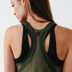 Kalenji Débardeur Running Léger Femme - Light Kaki 16 Kalenji Débardeur Running Léger Femme - Light Kaki -Kalenji debardeur running leger femme light kaki 5