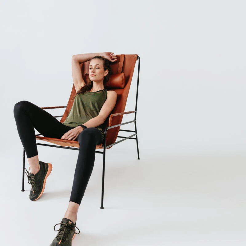 Kalenji Débardeur Running Léger Femme - Light Kaki 9 Kalenji Débardeur Running Léger Femme - Light Kaki – Image 7