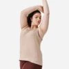 Kalenji Débardeur Respirant Running Femme - Soft Beige -Kalenji debardeur running respirant femme soft beige