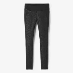 Kalenji Legging Running Long Chaud Femme - Warm+ Noir Avec Motifs -Kalenji legging chaud femme de running run warm noir 6
