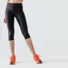 Kalenji Legging Court Running Femme - Dry Noir