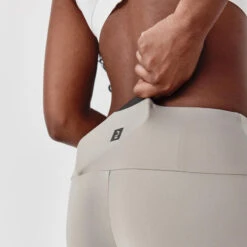 Kalenji Legging Court Running Femme - Support Beige -Kalenji legging court running femme support beige 4