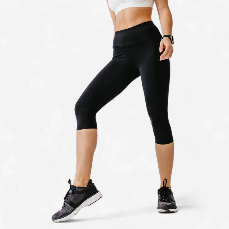 Kalenji Legging Court Running Femme - Support Noir 3 Kalenji Legging Court Running Femme - Support Noir