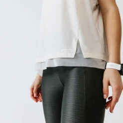 Kalenji Legging Court Running Respirant Femme - Dry+ Feel Kaki -Kalenji legging court running respirant femme dry feel kaki 12