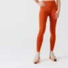 Kalenji Legging Running Gainant Femme (du XS Au 5XL - Grande Taille) - Orange