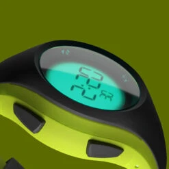 Kalenji Montre Chronomètre De Course à Pied W200 M Grise Jaune -Kalenji montre chronometre de course a pied w200 m grise jaune 4