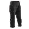 Kalenji PANTACOURT JOGGING FEMME RUN DRY NOIR -Kalenji pantacourt jogging femme run dry noir