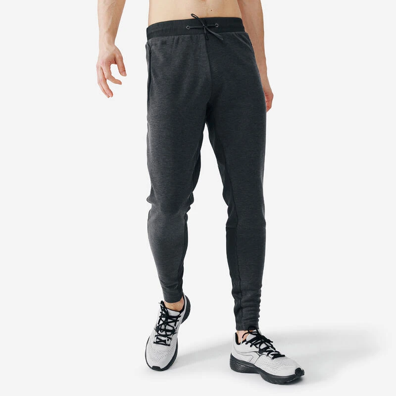 PANTALON DE RUNNING HOMME KALENJI WARM + GRIS 3 PANTALON DE RUNNING HOMME KALENJI WARM + GRIS