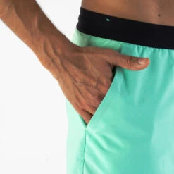 Kalenji Short De Running Respirant Homme - KIPRUN Run 500 Dry Vert Menthe -Kalenji short de running respirant homme kiprun run 500 dry vert menthe 4