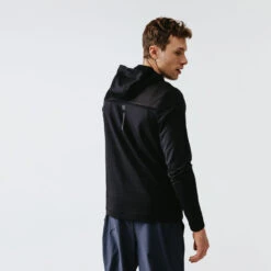 SWEAT A CAPUCHE RUNNING HOMME RESPIRANT KALENJI DRY + FEEL NOIR 11 SWEAT A CAPUCHE RUNNING HOMME RESPIRANT KALENJI DRY + FEEL NOIR -Kalenji sweat a capuche running homme respirant kalenji dry feel noir 4