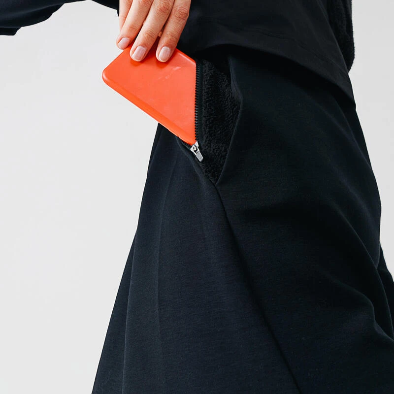 Kalenji Sweat Running Chaud Long Femme - Warm+ Long Noir 8 Kalenji Sweat Running Chaud Long Femme - Warm+ Long Noir – Image 6