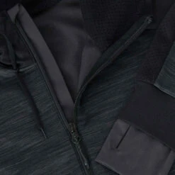 SWEAT ZIPPÉ A CAPUCHE DE RUNNING HOMME KALENJI WARM + NOIR -Kalenji sweat zippe a capuche de running homme kalenji warm noir 12