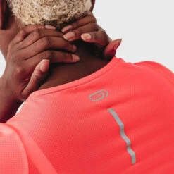 Kalenji T-shirt Manches Courtes Running Respirant Femme - Dry Corail Fluo -Kalenji t shirt manches courtes running respirant femme dry corail fluo 10