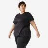 Kalenji T-shirt Respirant Running Femme (grande Taille) - Dry Noir 2 Kalenji T-shirt Respirant Running Femme (grande Taille) - Dry Noir -Kalenji t shirt respirant running femme grande taille dry noir