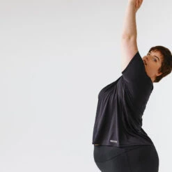 Kalenji T-shirt Respirant Running Femme (grande Taille) - Dry Noir 12 Kalenji T-shirt Respirant Running Femme (grande Taille) - Dry Noir -Kalenji t shirt respirant running femme grande taille dry noir 3