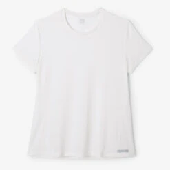 Kalenji T-shirt Running Doux Et Respirant Femme - Soft Blanc -Kalenji t shirt running doux et respirant femme soft blanc 6