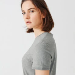 Kalenji T-shirt Running Doux Et Respirant Femme - Soft Kaki -Kalenji t shirt running doux et respirant femme soft kaki 3