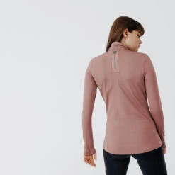 Kalenji T-shirt Running Manches Longues 1/2 Zip Femme - Dry+ Violet 10 Kalenji T-shirt Running Manches Longues 1/2 Zip Femme - Dry+ Violet -Kalenji t shirt running manches longues 12 zip femme dry violet 1