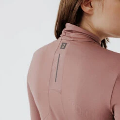 Kalenji T-shirt Running Manches Longues 1/2 Zip Femme - Dry+ Violet 13 Kalenji T-shirt Running Manches Longues 1/2 Zip Femme - Dry+ Violet -Kalenji t shirt running manches longues 12 zip femme dry violet 4