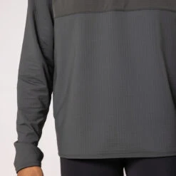 Kalenji T-shirt Running Manches Longues Chaud Homme - Warm 500 Vert Foncé -Kalenji t shirt running manches longues chaud homme warm 500 vert fonce 5